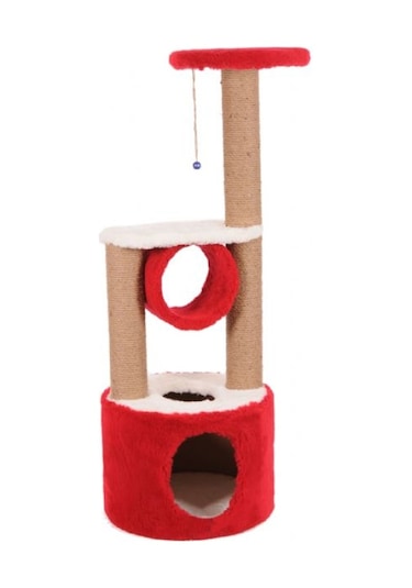Cat Hause S05K Galaksi Platform Kedi Tırmalama Evi 40 x 40 x 112 CM