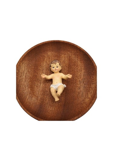 Pazly 6-15cm Bebek İsa Heykeli, Kutsal Heykeller, Advent Süsleme, Dini İsa Heykelcik, Ev Kilise Dekorasyon, Noel Zanaat Hediye, Reçine El Sanatları 10cm
