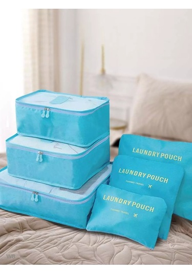 Lıtebag Valizdeki Eşya Ve Çarşafların Saklanması İçin Seyahat Düzenleyici 205353363 Açık Mavi