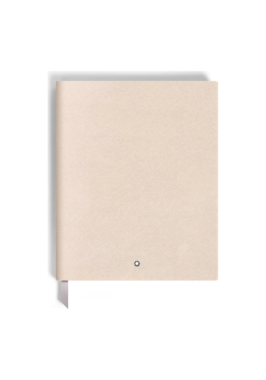 Montblanc Saffiano Deri Büyük Boy Defter 134747 Bej