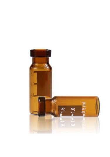 Borox Cam Vial 2 Ml - Amber - Crimp Nd11 - Hacim Ölçekli 100adet