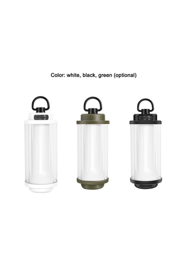 Açık Taşınabilir Kamp Işığı Kademesiz Karartma Yüksek Siyah Siyah