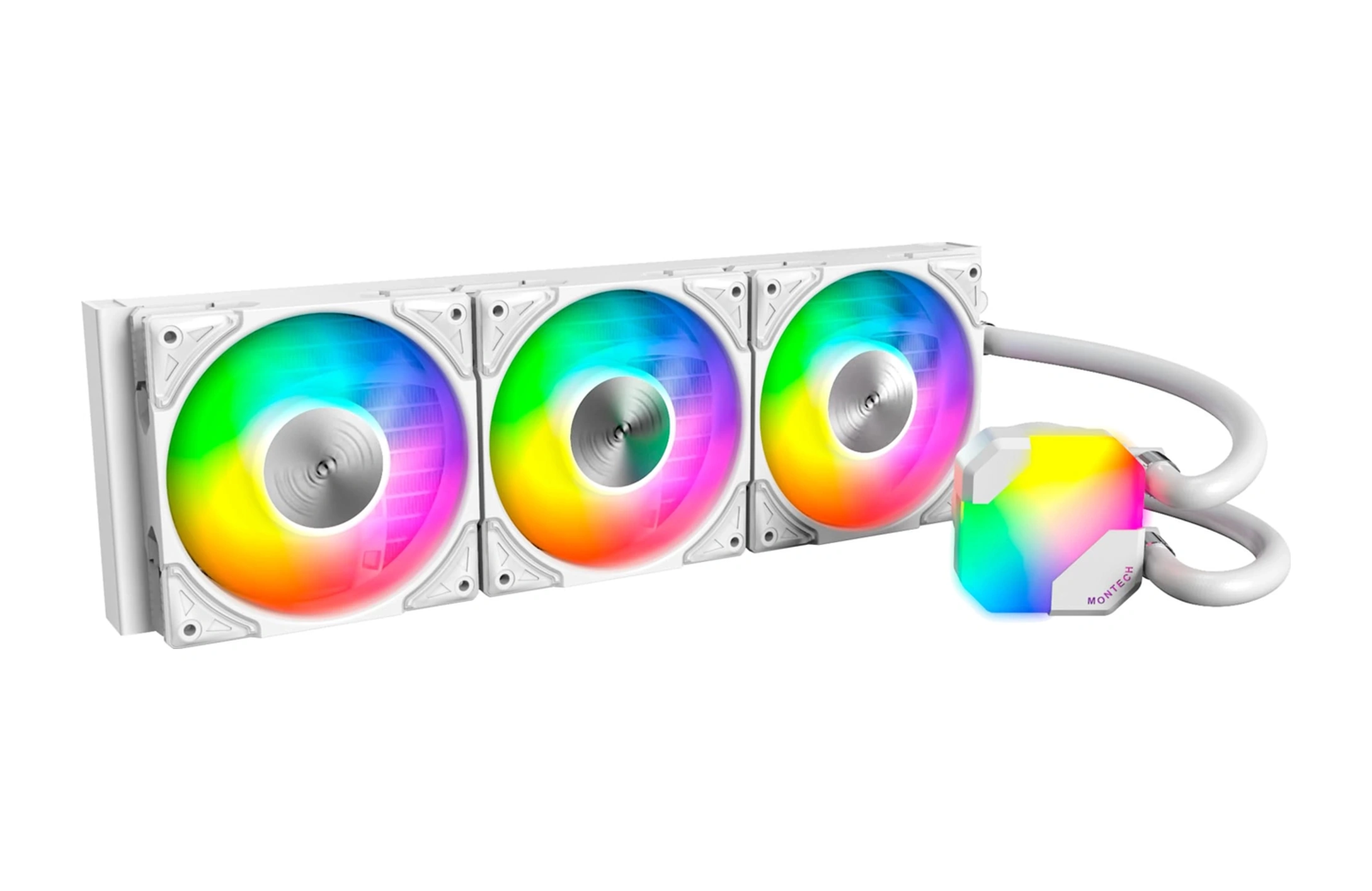 Montech Hyperflow Argb 360 - Aıo Cpu Sıvı Soğutucu, Intel&amd Uyumlu, Grafik Üstü Performans, Gelişm