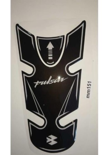 Bajaj Pulsar Ns200 Tank Pad Damla Sticker Modeli Siyah