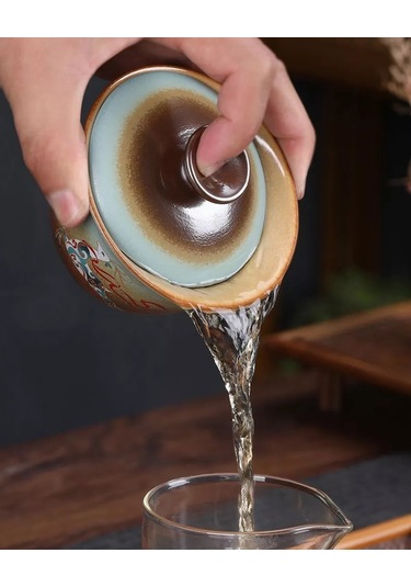 Peace Tea Çay Seremonisi Seti 243980531 Açık Mavi