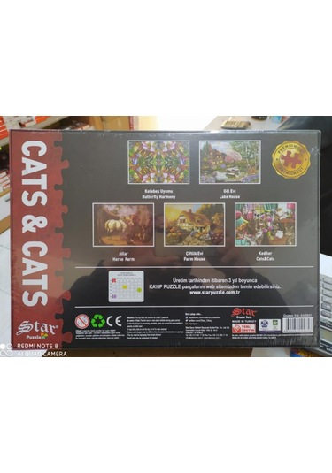 Star 1000 Parça Puzzle Butterfly Harmony Kelebek Uyumu