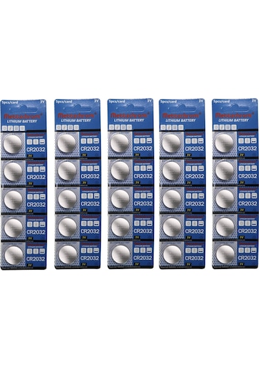 Mettzchrom Cr2032 3v Lityum Pil 1 Kutu 100 Adet