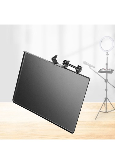Yaozixa Metal Ses Kartı Konsole Aparatı - Canlı Yayın Ve Kayıt İçin Tripod Uyumlu Sabit托盘 23x16 Cm
