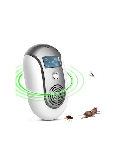 Hallow E21818GY-EU Ultrasonik Haşere Kovucu Gri