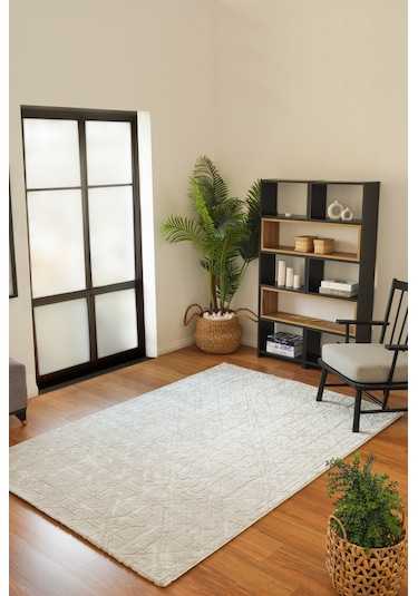 Kaşmir Halı 7/24 Buena Warnes 80x150 CM Salon Mutfak Halısı Yolluk Kilim