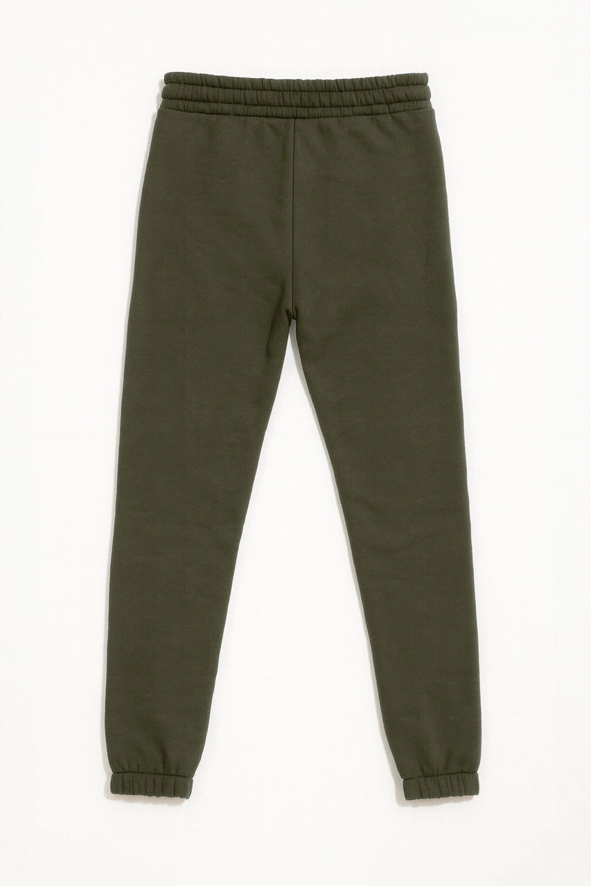 Kadın Paçası Lastikli İçi Polarlı Eşofman Altı Çok Renkli