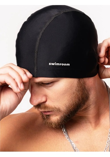 Swimroom Yüzme İçin Kumaş Bone "lycra 56-60" 241817394 Siyah