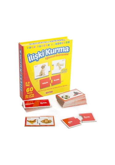 Diytoy İlişki Kurma Eğlenceli Bulmacalar