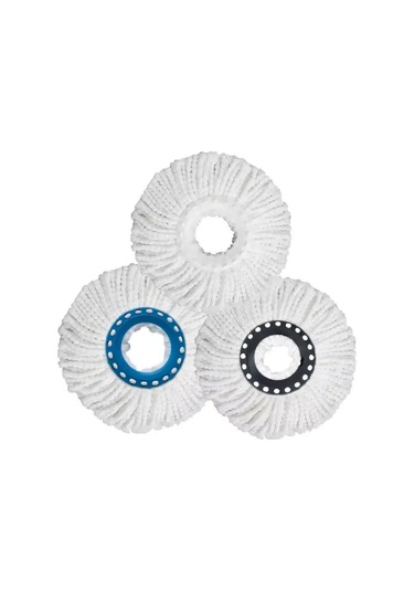 Total Reine Mikrofiber Mop Başlığı Yuvarlak 2 Adet. 259077496