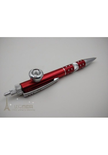 Tükenmez Kalem & Metal Pipe Birarada Süper  Pipo