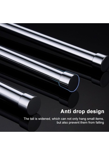 Sones Paslanmaz Çelik Havlu Barı Döndürülebilir Havlu Askısı Banyo Mutfak Duvara Monte Havlu Cilalı Askılık Tutucu, Model: Fırçalanmış Dört Kutup Diğer