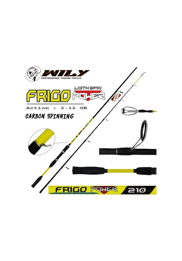 Wily Frigo Power Light Spin Kamış 210 CM 2 - 12 Gr