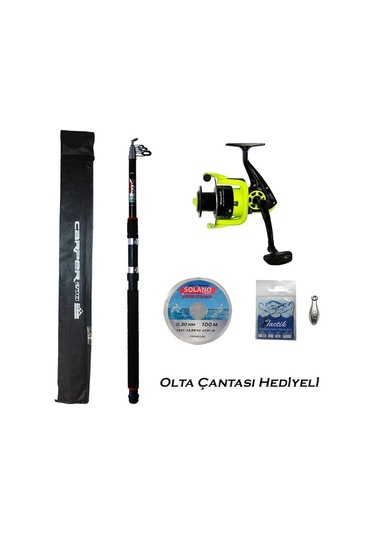 Carper 270 Olta Kamışı Sugar 5000 Olta Makinesi Misinalı Tam Takım Olta Seti