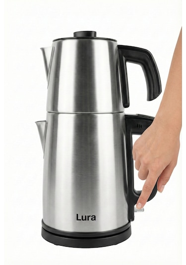 Lura 1736 1.7 L Çay Makinesi Ve Çelik Kettle