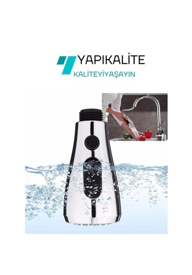 Karizma Lüx Endüstriyel Spiralli Mutfak Evye Bataryası El Duşu 3f