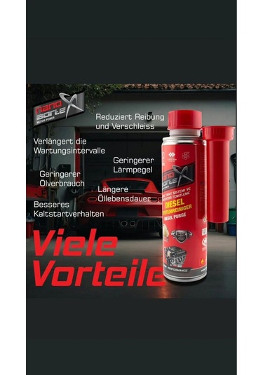 Dizel Yakıt Sistemi Ve Enjektör Temizleyici 600 Ml