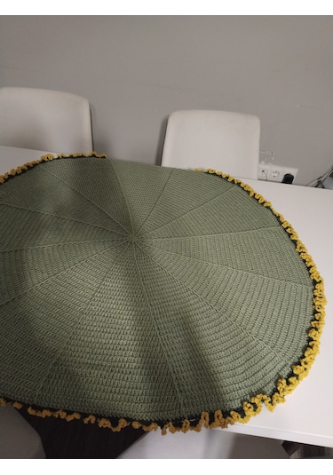 Mimoza Çiçeği Buketi Battaniye/ Özel Günler/ Anneler Günü Sarı - Yeşil