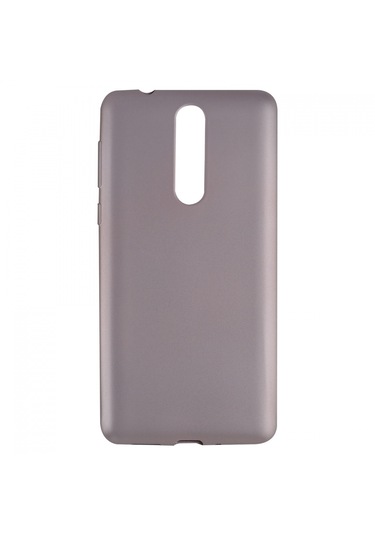 Nettech Nokia 8 Uyumlu Suide Arka Koruma Kılıf - Mürdüm Mürdüm