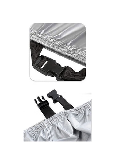 Voge Sr1 Gri Su Geçirmez Motosiklet Brandası