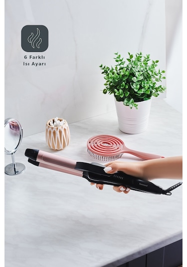 Homend Hairmony 4605h 2 In 1 Saç Düzleştirici Ve Maşa