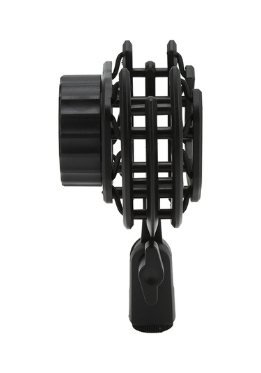 Yaleker Plastik Kondenser Mikrofon Sarsıntı Emici Tutucu, Ayarı İç Çap 20.5-25.5mm , 5/8" & 3/8" Uç Parça, Sprey Ped, Stüdyo/ Sahne Uyumlu