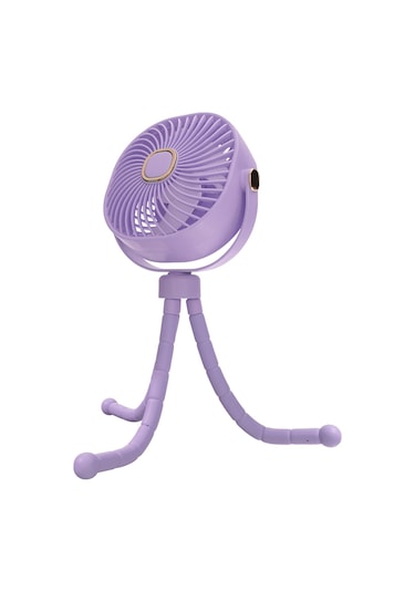 Wexta Zb114 Taşınabilir Mor Usb Fan