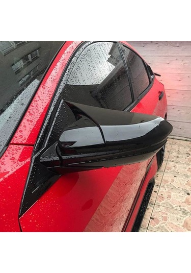 Honda Civic Fk7 Yarasa Ayna Kapağı Piano Black Parlak Siyah