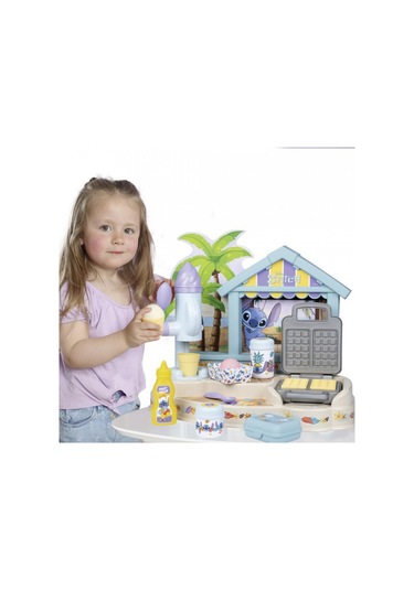 Smoby Stitch Gourmet Plaj Barı,waffle Ve Dondurma Makinası Ve Aksesuarları 312509