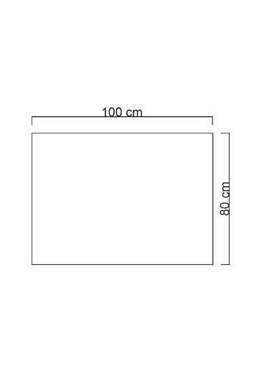 H 80x100cm Buğu Çözücülü Dokunmatik Işıklı Ledli Banyo Aynası