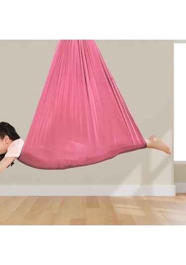 Suntek Çocuk Salıncak Hamak Balkon Için Anti Tip Sandalye Pembe