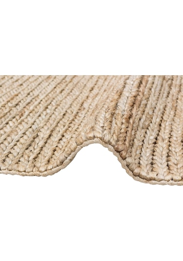 Choti Smoke Flatweave Natural Jüt İle Üretilen El Dokuma Hasır Halı