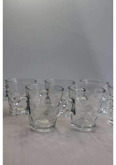 Krd Dia Kahve Yanı Bardak 6'lı Şeffaf