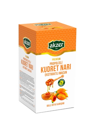 Akzer Premium Propolisli Kudret Narı Ekstratlı Macun 300 Gr