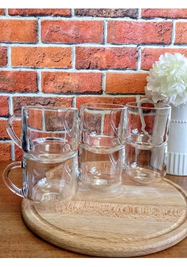 Osz Bardak 300ml Kâse Bardak Cam 6'lı 218327166 Beyaz