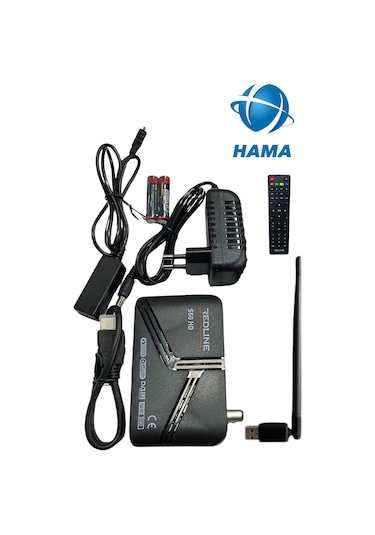Snrelk -hama Redline Wifi Dahil Çanaklı Çanaksız Full Hd Uydu Alıcısı