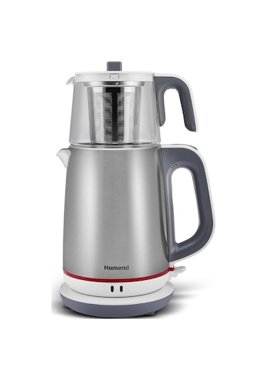 Homend Royaltea 1751H Cam Demlikli Çay Makinesi