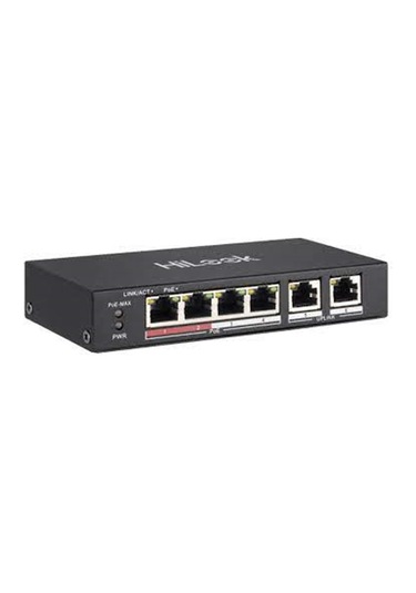 Hilook NS-0106P-35 4 Port Poe 60 W +2 Port Megabit Uplink Switch
