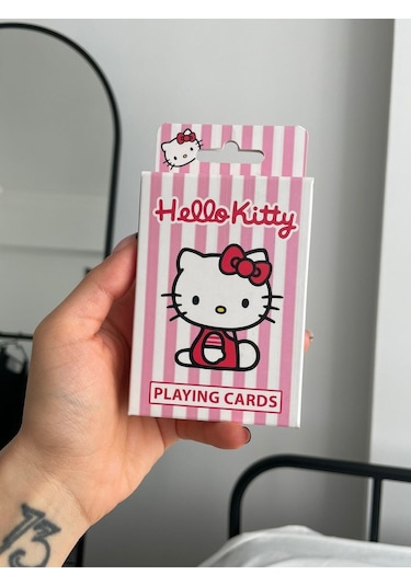 Anime Hello Kitty Iskambil Kartı - Poker Kartı