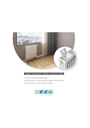 ECA PANEL RADYATÖR 600x700 PKKP TİP 22