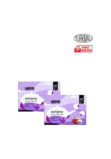 Earl Grey Demlik Poşet Çay 48'lix2 Paket