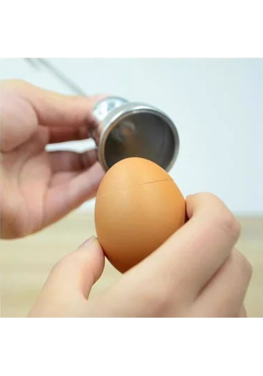 Paslanmaz Çelik Yumurta Soyacağı, Yumurta Klipsi, Yarı Haşlanmış Yumurtalar Ve Yumurtalar İçin Yumurta Açacağı