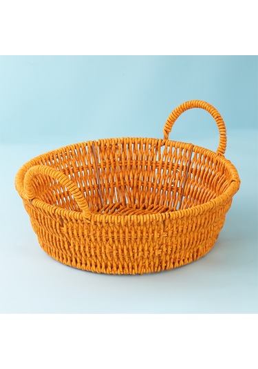 Porsima 304a 3 Lü Düzenleyici Hasır Sepet Seti Ekmeklik Sepet