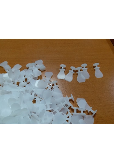 Makine Dikmeli Perde Düğmesi Tül Perde Düğmesi (1000 Adet)