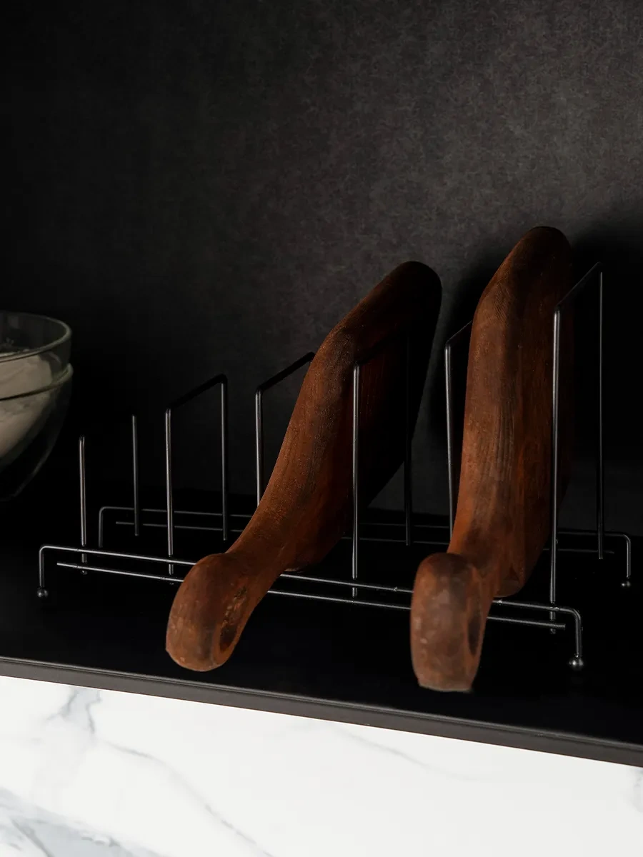 Dolana Kapaklar İçin Metal Kapak Tutucu Stand 62178632 Siyah