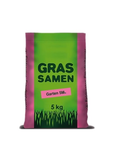 Garten 5'Li Karışım Çim Tohumu 5 KG
